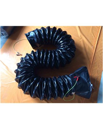 PVC導電黑風管、帶包風管